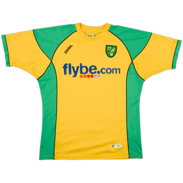 2006-08 Norwich Home Shirt - 8/10 - (L)