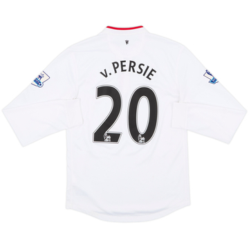 2012-14 Manchester United Away L/S Shirt v. Persie #20 - 6/10 - (S)