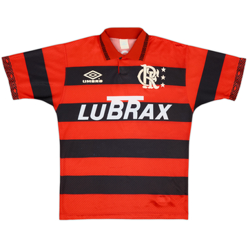 1994-95 Flamengo Centenary Home Shirt #7 - 7/10 - (L)
