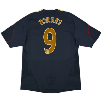 2009-10 Liverpool Away Shirt Torres #9 - 9/10 - (XL)