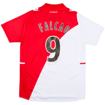 2013-14 Monaco Home Shirt Falcao #9 - 6/10 - (XL.Boys)