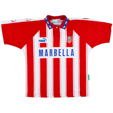 1994-95 Atletico Madrid Home Shirt - 7/10 - (M)
