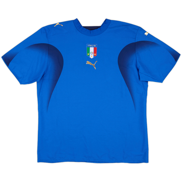 2006 Italy Home Shirt - 8/10 - (L)