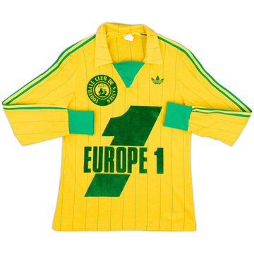 1980-81 Nantes Home L/S Shirt - 8/10 - (Y)
