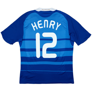 2008-09 France Home Shirt Henry #12 - 8/10 - (M)