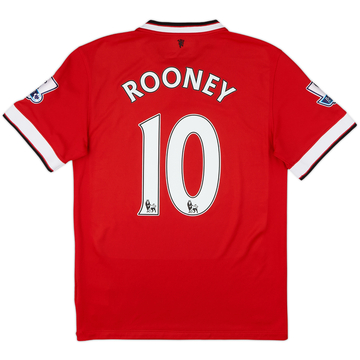 2014-15 Manchester United Home Shirt Rooney #10 - 8/10 - (S)