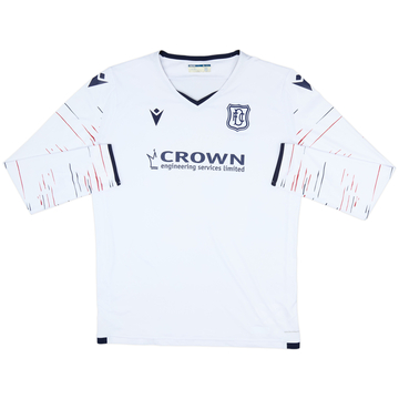 2020-21 Dundee FC Away L/S Shirt - 8/10 - (3XL)