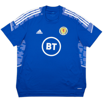 2021-22 Scotland adidas Training Shirt - 8/10 - (XL)
