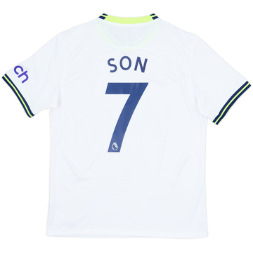 2022-23 Tottenham Home Shirt Son #7 - 10/10 - (M)