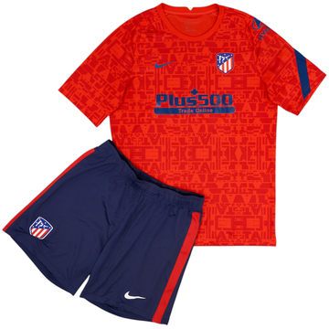2020-21 Atletico Madrid Nike Training Shirt & Shorts - 9/10 - (L)