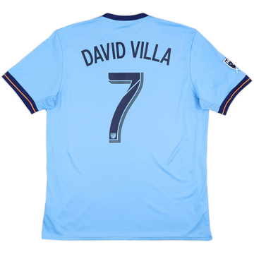 Camiseta de local del New York City 2017-18 David Villa #7 - 8/10 - (L)
