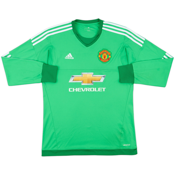 2015-16 Manchester United GK Shirt - 8/10 - (L)
