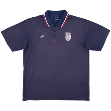 2002-03 England Umbro Polo Shirt - 6/10 - (M)