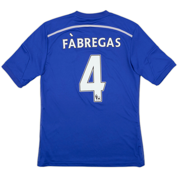 2015-16 Chelsea Home Shirt Fabregas #4 - 7/10 - (M)
