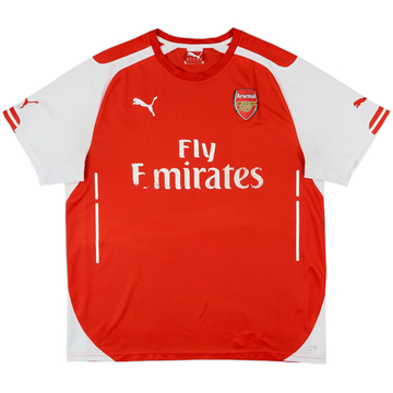 2014-15 Arsenal Home Shirt - 4/10 - (XL)