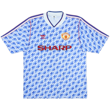 1990-92 Manchester United Away Shirt - 6/10 - (M)