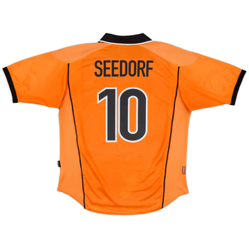 1998-00 Netherlands Home Shirt Seedorf #10 - 7/10 - (XL)