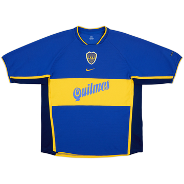 2001-02 Boca Juniors Home Shirt - 8/10 - (L)