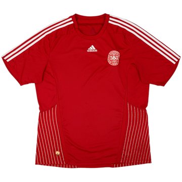 2007-10 Denmark Home Shirt - 4/10 - (XXL)