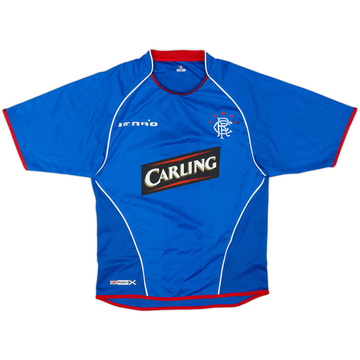 2005-06 Rangers Home Shirt - 4/10 - (S)