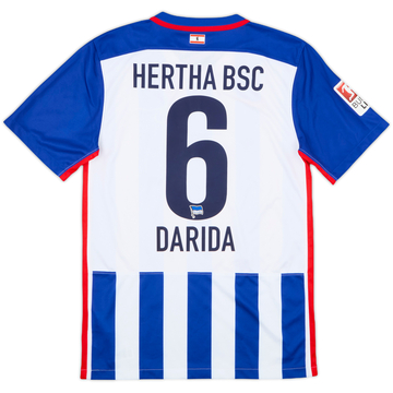 2017-18 Hertha Berlin Home Shirt Darida #6 - 8/10 - (S)