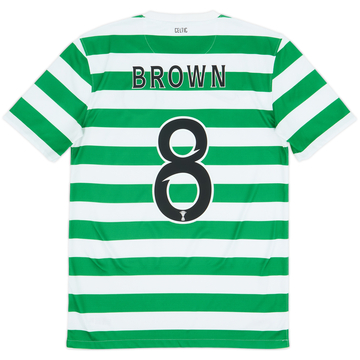 2012-13 Celtic '125th Anniversary' Home Shirt Brown #8 - 8/10 - (S)