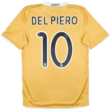 2008-09 Juventus Away Shirt Del Piero #10 - 8/10 - (S)