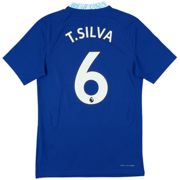 2022-23 Chelsea Authentic Home Shirt T.Silva #6 - 10/10 - (S)