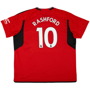 2023-24 Manchester United Home Shirt Rashford #10 - 10/10 - (3XL)