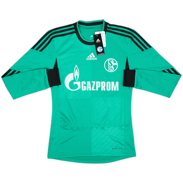 2013-15 Schalke Player Issue Third L/S Shirt (S/M)