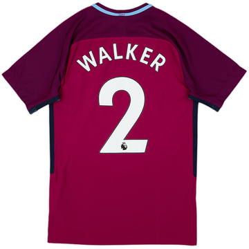 2017-18 Manchester City Authentic Away Shirt Walker #2 - 9/10 - (S)