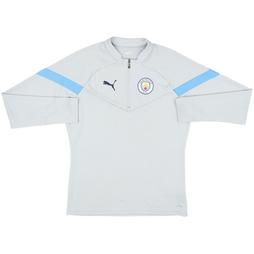 2022-23 Manchester City Puma 1/4 Zip Drill Top - 6/10 - (M)
