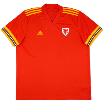 2020-21 Wales Home Shirt - 9/10 - (XXL)