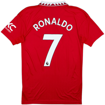 2022-23 Manchester United Home Shirt Ronaldo #7 - 10/10 - (XS)