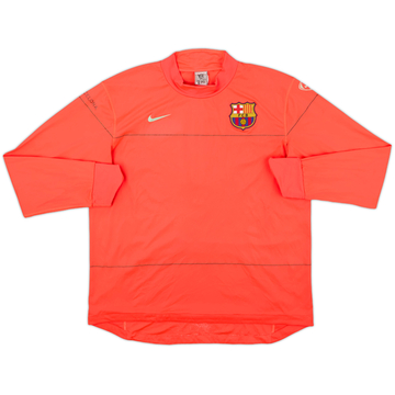2008-09 Barcelona Nike Drill Top - 7/10 - (L)