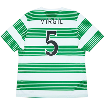 2013-15 Celtic Player Issue Home Shirt Virgil #5 (XXL)