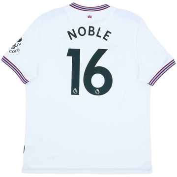 2019-20 West Ham Away Shirt Noble #16 - 10/10 - (XXL)