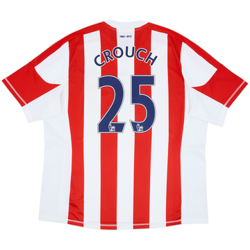 2012-13 Stoke '150 Years' Home Shirt Crouch #25 - 7/10 - (XXL)