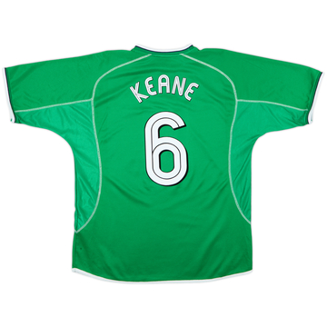 2002-03 Ireland Home Shirt Keane #6 - 7/10 - (XXL)