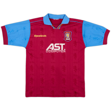 1995-97 Aston Villa Home Shirt - 6/10 - (S)