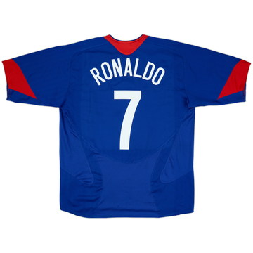 2005-06 Manchester United Away Shirt Ronaldo #7 - 7/10 - (XL)
