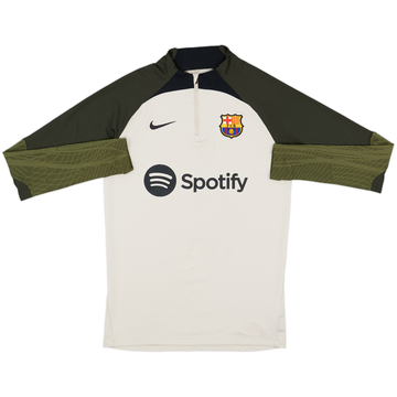 2023-24 Barcelona Nike 1/4 Zip Drill Top - 6/10 - (S)