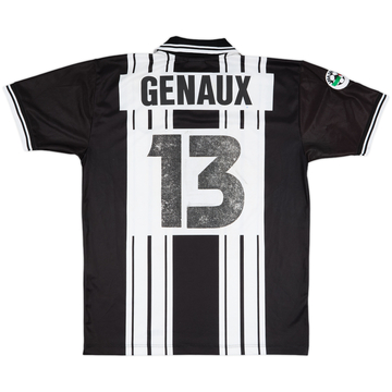 1998-99 Udinese Match Issue Home Shirt Genaux #13
