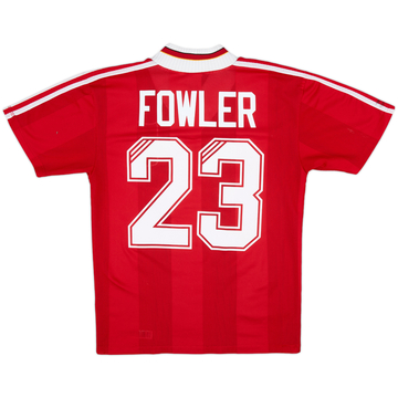 1995-96 Liverpool Home Shirt Fowler #23 - 8/10 - (S)