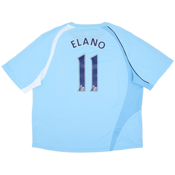2008-09 Manchester City Home Shirt Elano #11 - 6/10 - (XXL)