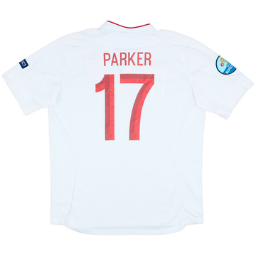 2012-13 England Home Shirt Parker #17 - 9/10 - (XL)