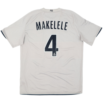 2008-09 Paris Saint-Germain Away Shirt Makelele #4 - 9/10 - (L)