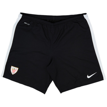 2015-16 Athletic Bilbao Home Shorts - 8/10 - (XL)