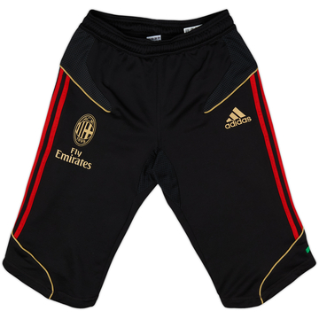 2011-12 AC Milan adidas 3/4 Track Pants/Bottoms - 9/10 - (S)
