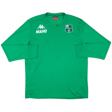 2017-18 Sassuolo Kappa Training L/S Shirt - 8/10 - (XL)